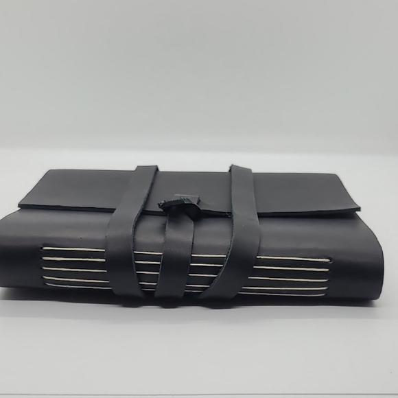 Black Leather Journal - Picture 4 of 12